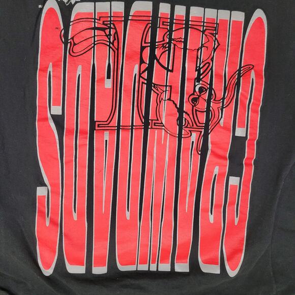 Vintage 1993 Hickory Crawdads Shirt M/L 21x26 Majestic USA - Picture 15 of 15